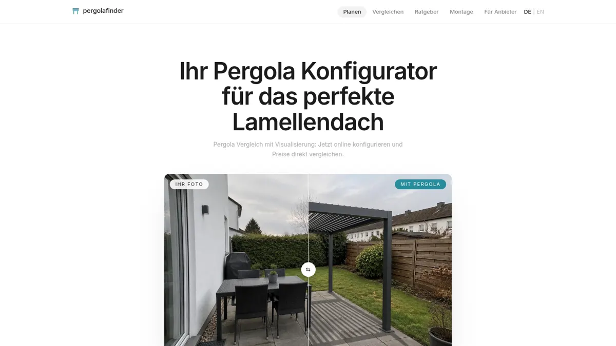 pergolafinder Website